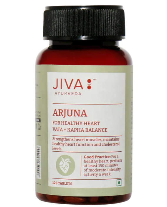Picture of Jiva Ayurveda Arjuna Tablets - 120 Tabs