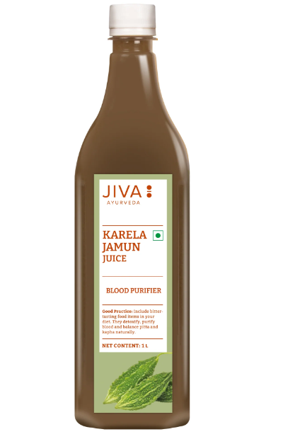 Picture of Jiva Ayurveda Karela Jamun Juice - 1L