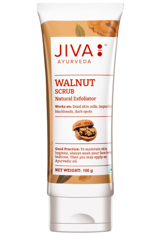 Show details for Jiva Ayurveda Walnut Scrub - 100 gm  Picture of Jiva Ayurveda Walnut Scrub - 100 gm