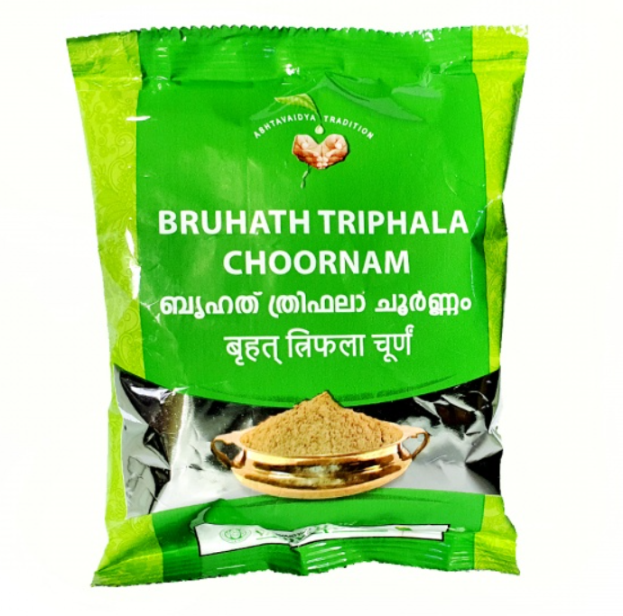 Show details for Vaidyaratnam Bruhath Triphala Choornam - 50 gm  Picture of Vaidyaratnam Bruhath Triphala Choornam - 50 gm