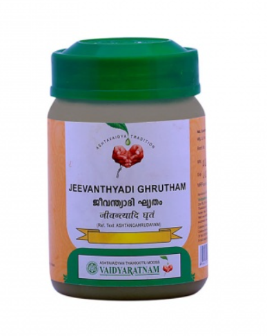 Show details for Vaidyaratnam Jeevanthyadi Ghrutham - 150 gm Picture of Vaidyaratnam Jeevanthyadi Ghrutham - 150 gm