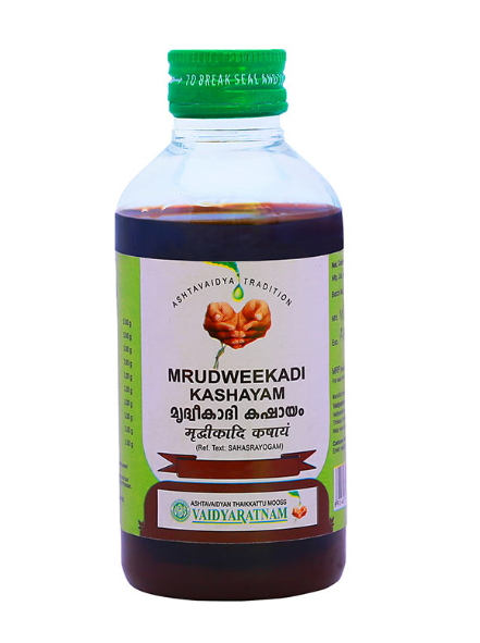 Picture of Vaidyaratnam Mrudweekadi Kashayam - 200 ML