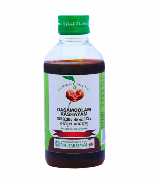 Show details for Vaidyaratnam Dasamoolam Kashayam - 200 ML Picture of Vaidyaratnam Dasamoolam Kashayam - 200 ML