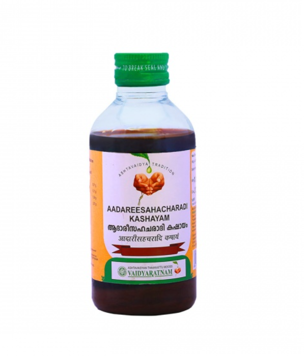 Picture of Vaidyaratnam Adarisahacharadi Kashayam - 200 ML