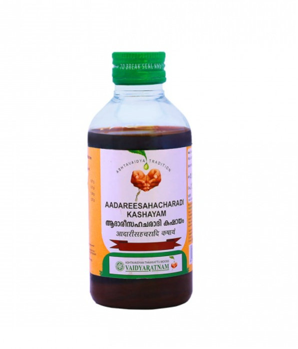 Show details for Vaidyaratnam Adarisahacharadi Kashayam - 200 ML Picture of Vaidyaratnam Adarisahacharadi Kashayam - 200 ML