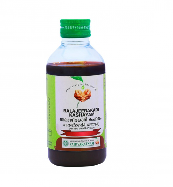 Show details for Vaidyaratnam Balajeerakadi Kashayam - 200 ML Picture of Vaidyaratnam Balajeerakadi Kashayam - 200 ML