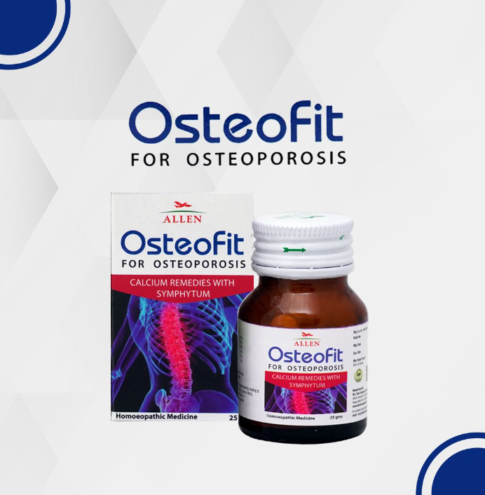 Show details for Allen Homeopathy Osteofit Tablets - 25 GM Picture of Allen Homeopathy Osteofit Tablets - 25 GM