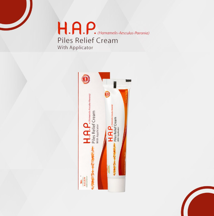 Picture of Allen Homeopathy H.A.P (Haemorrhoid Relief Cream) - 25 GM