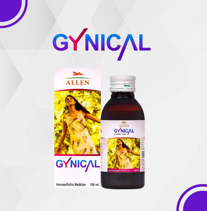 Picture of Allen Homeopathy Gynical Uterine Tonic 