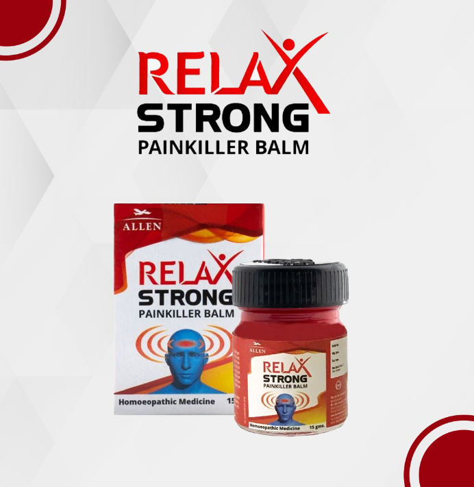 Picture of Allen Homeopathy Relax Strong Pain Killer Balm - 15 GM