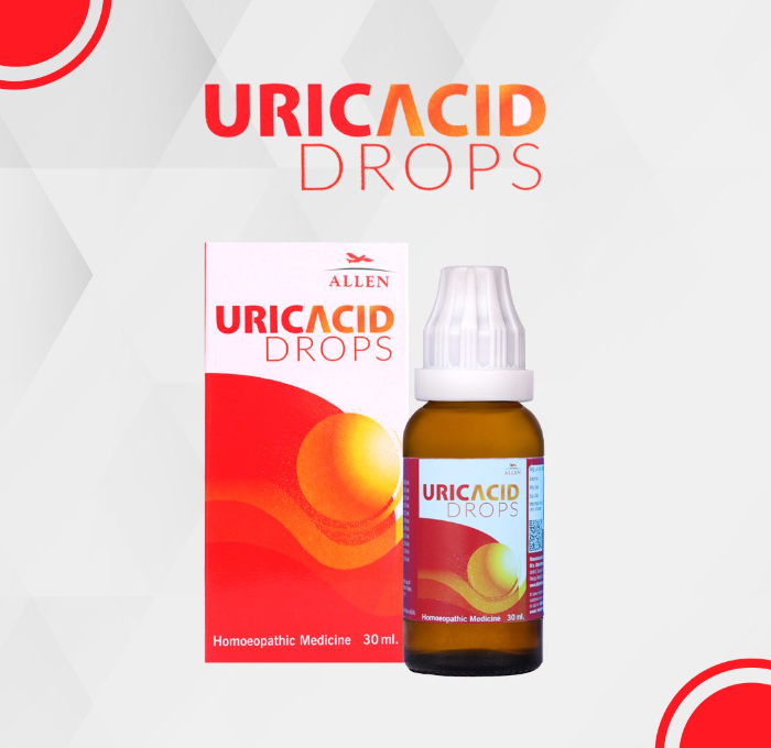 Picture of Allen Homeopathy Uricacid Drops - 30 ML