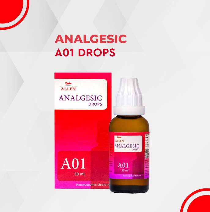 Show details for Allen Homeopathy A01 Analgesic Drops - 30 ML Picture of Allen Homeopathy A01 Analgesic Drops - 30 ML