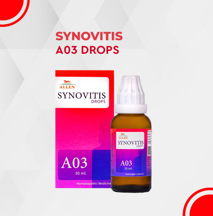 Picture of Allen Homeopathy A03 Synovitis Drops - 30 ML