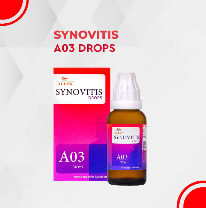 Show details for Allen Homeopathy A03 Synovitis Drops - 30 ML Picture of Allen Homeopathy A03 Synovitis Drops - 30 ML
