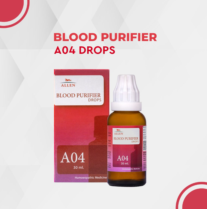 Show details for Allen Homeopathy A04 Blood Purifier - 30 ML Picture of Allen Homeopathy A04 Blood Purifier - 30 ML