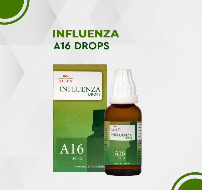 Picture of Allen Homeopathy A16 Influenza Drops  - 30 ML