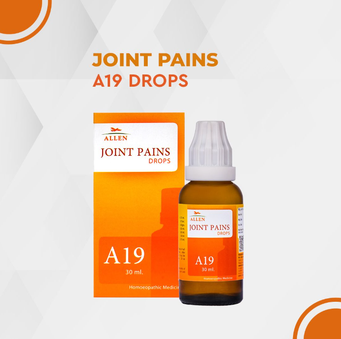 Picture of Allen Homeopathy A19 Joint Pains Drops  - 30 ML