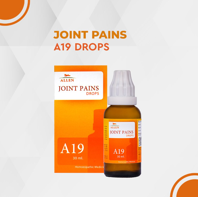 Show details for Allen Homeopathy A19 Joint Pains Drops  - 30 ML Picture of Allen Homeopathy A19 Joint Pains Drops  - 30 ML