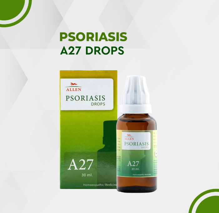 Picture of Allen Homeopathy A27 Psoriasis Drops  - 30 ML