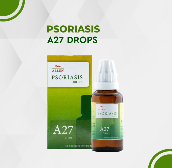 Show details for Allen Homeopathy A27 Psoriasis Drops  - 30 ML Picture of Allen Homeopathy A27 Psoriasis Drops  - 30 ML