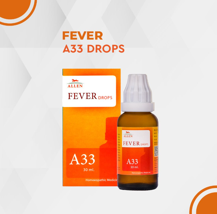 Show details for Allen Homeopathy A33 Fever Drops  - 30 ML Picture of Allen Homeopathy A33 Fever Drops  - 30 ML