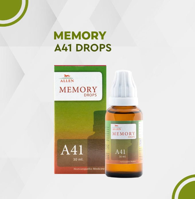 Picture of Allen Homeopathy A41 Memory Drops  - 30 ML