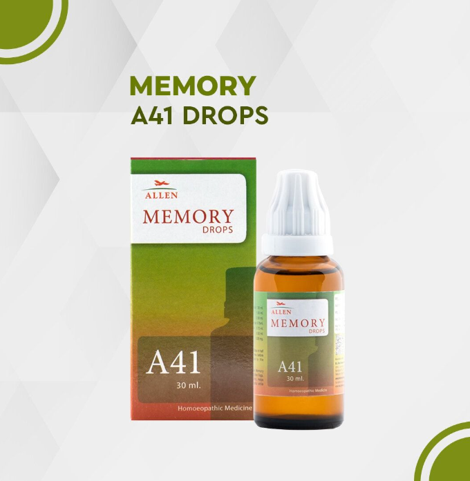 Show details for Allen Homeopathy A41 Memory Drops  - 30 ML Picture of Allen Homeopathy A41 Memory Drops  - 30 ML