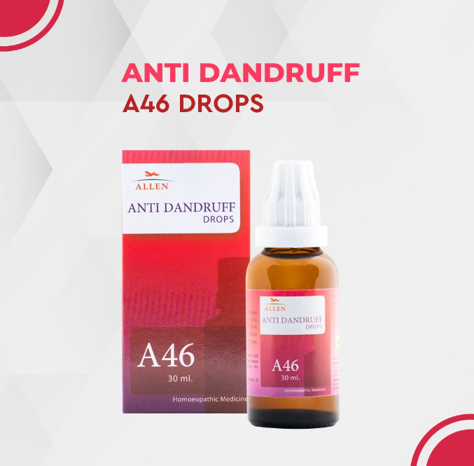 Picture of Allen Homeopathy A46 Anti Dandruff Drops  - 30 ML