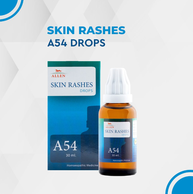 Picture of Allen Homeopathy A54 Skin Rashes Drops  - 30 ML