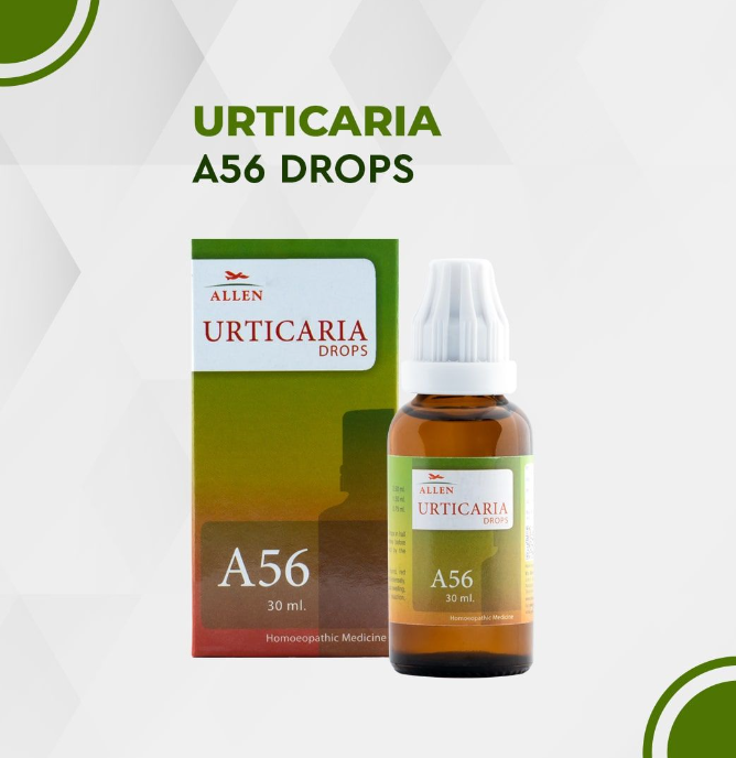 Picture of Allen Homeopathy A56 Urticaria Drops  - 30 ML