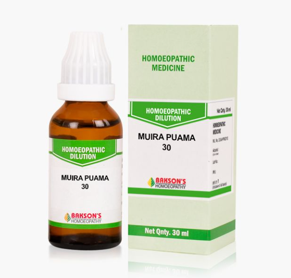 Show details for Bakson's Homeopathy Muira Puama Dilution - 30 ML Picture of Bakson's Homeopathy Muira Puama Dilution - 30 ML