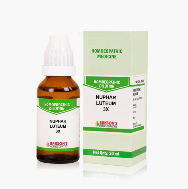 Picture of Bakson's Homeopathy Nuphar Luteum Dilution - 30 ML