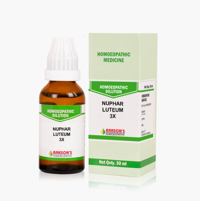 Show details for Bakson's Homeopathy Nuphar Luteum Dilution - 30 ML Picture of Bakson's Homeopathy Nuphar Luteum Dilution - 30 ML
