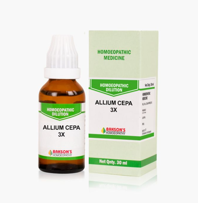Picture of Bakson's Homeopathy Allium Cepa Dilution - 30 ML