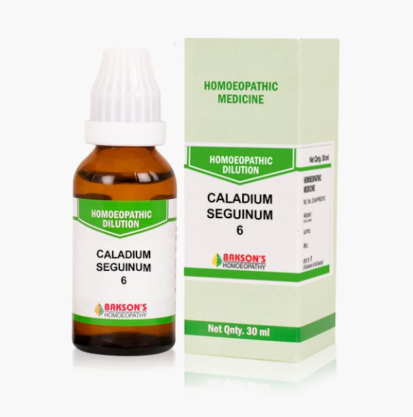 Show details for Bakson's Homeopathy Caladium Seguinum Dilution -30 ML Picture of Bakson's Homeopathy Caladium Seguinum Dilution -30 ML