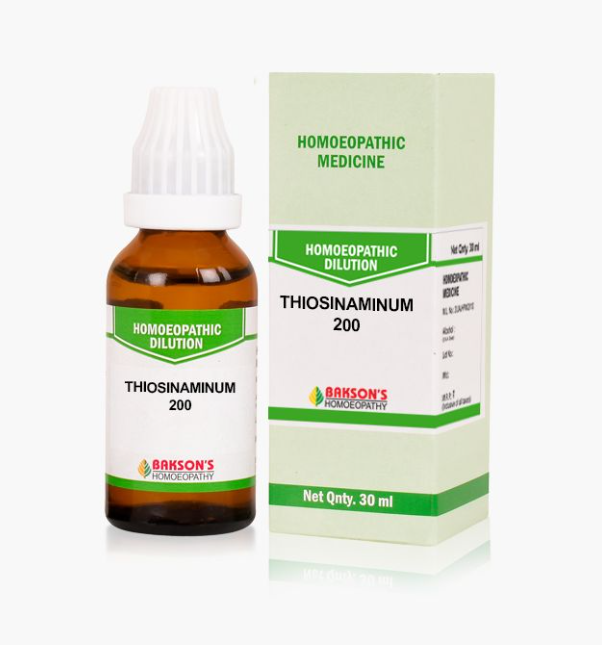 Show details for Bakson's Homeopathy Thiosinaminum Dilution - 30 ML Picture of Bakson's Homeopathy Thiosinaminum Dilution - 30 ML