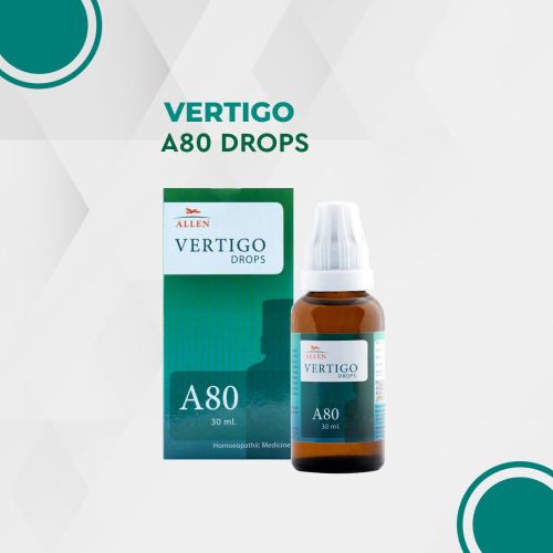 Picture of Allen Homeopathy A80 Vertigo Drops - 30 ML