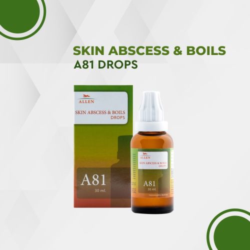 Picture of Allen Homeopathy A81 Skin Abscess And Boils Drops - 30 ML