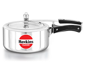 Show details for Hawkins Classic Pressure Cooker 3.5 Litres - CL35 Picture of Hawkins Classic Pressure Cooker 3.5 Litres - CL35