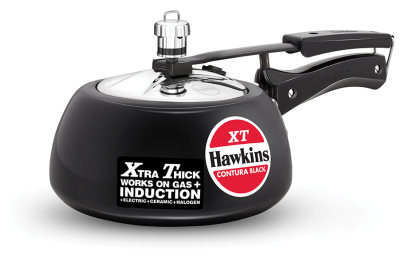 Show details for Hawkins Contura Black XT 2 L Pressure Cooker (CXT20) Picture of Hawkins Contura Black XT 2 L Pressure Cooker (CXT20)