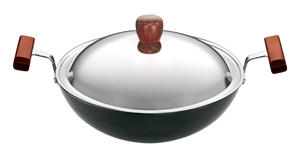 Show details for Hawkins Futura Hard Anodised Kadhai with Lid 1.5 L (AK15S) Picture of Hawkins Futura Hard Anodised Kadhai with Lid 1.5 L (AK15S)