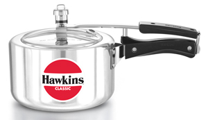 Show details for Hawkins Classic Wide Pressure Cooker 3 Litre (CL3W) Picture of Hawkins Classic Wide Pressure Cooker 3 Litre (CL3W)