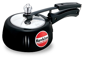 Show details for Hawkins Contura Black Pressure Cooker 1.5 Litre (CB15) Picture of Hawkins Contura Black Pressure Cooker 1.5 Litre (CB15)