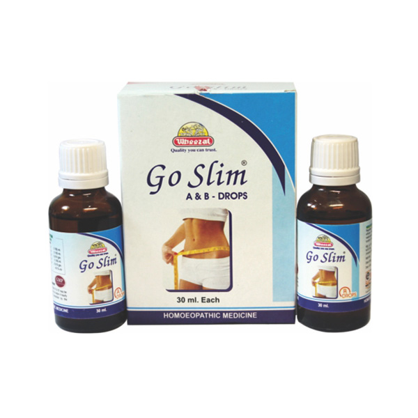 Picture of Wheezal Homeopathy Go Slim A & B Drops 30 ML -Pack of 2