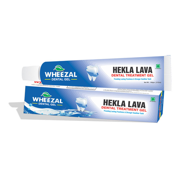 Picture of Wheezal Homeopathy Hekla Lava Dental Treatment Gel -100 GM