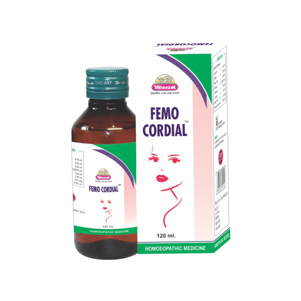 Show details for Wheezal Homeopathy Femo Cordial Syrup - 120 ML Picture of Wheezal Homeopathy Femo Cordial Syrup - 120 ML