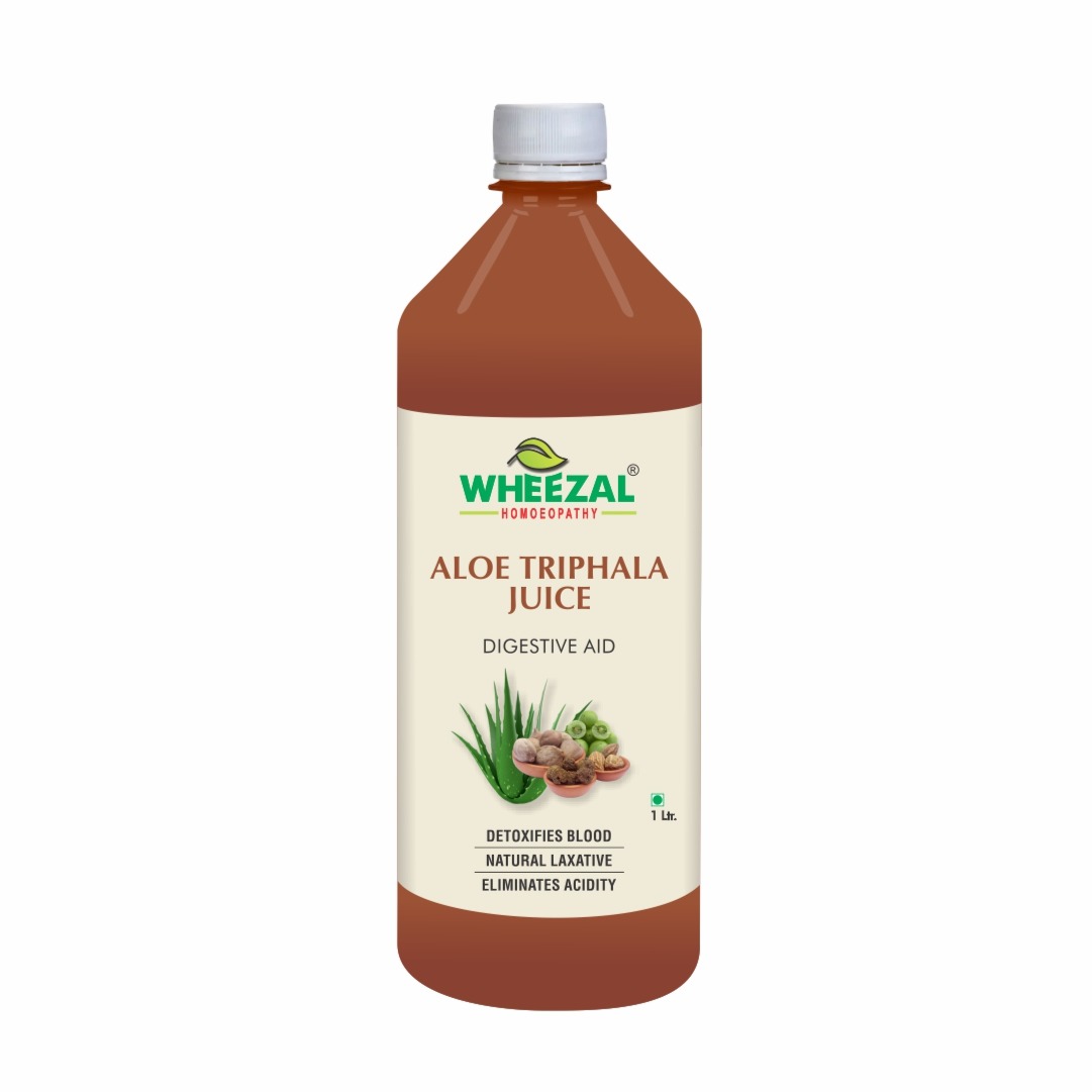 Show details for Wheezal Aloe Triphala Juice - 1 Liter Picture of Wheezal Aloe Triphala Juice - 1 Liter