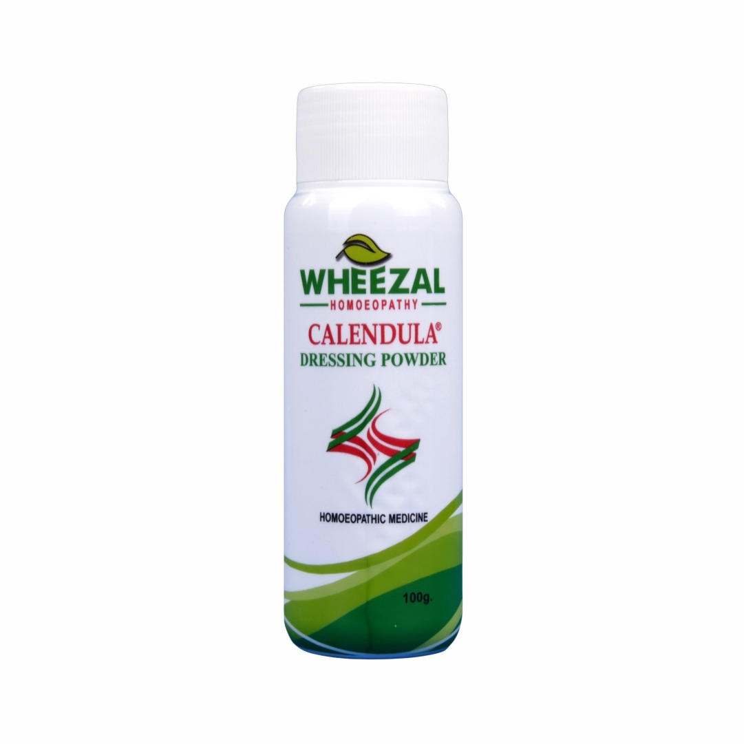 Show details for Wheezal Homeopathy  Calendula Dressing Powder - 100 GM Picture of Wheezal Homeopathy  Calendula Dressing Powder - 100 GM