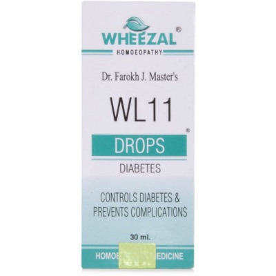 Picture of Wheezal Homeopathy WL-11 Diabetes Drops - 30 ML