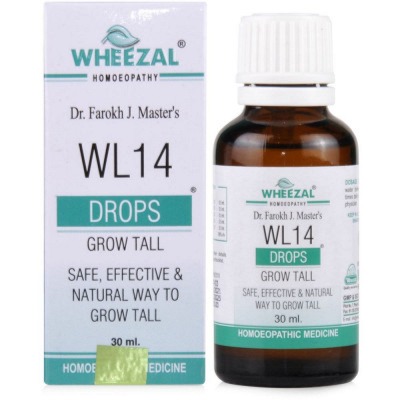 Picture of Wheezal Homeopathy WL-14 Grow Tall Drops - 30 ML